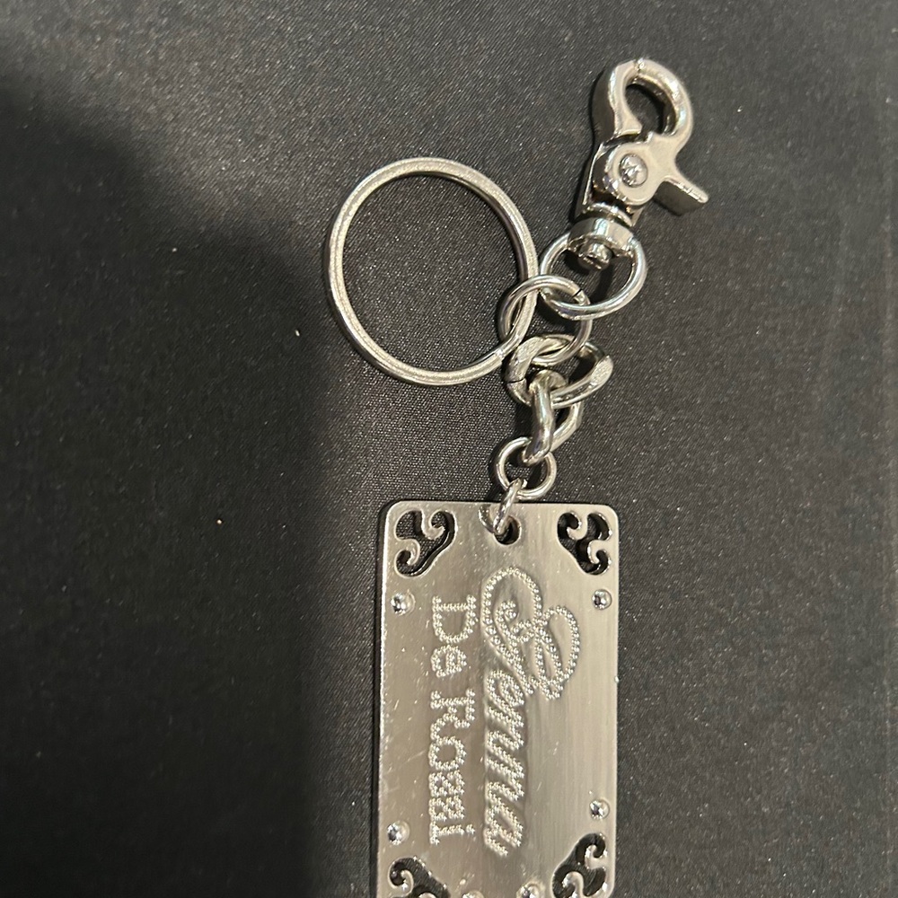 Genna De Rossi Silver Keychain